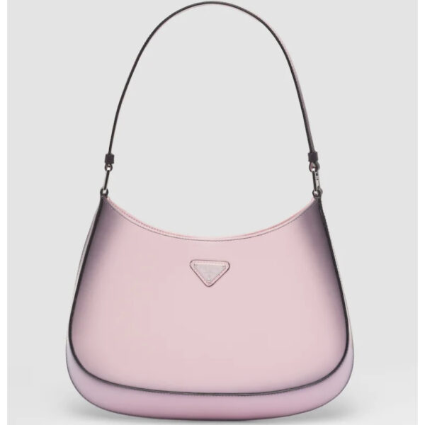 PRADA CLEO BRUSHED LEATHER SHOULDER BAG-PINK - Image 3